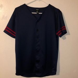Forever 21 Baseball Jersey Style Shirt